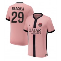 Fotbalové Dres Paris Saint-Germain Bradley Barcola #29 Alternativní 2024-25 Krátký Rukáv